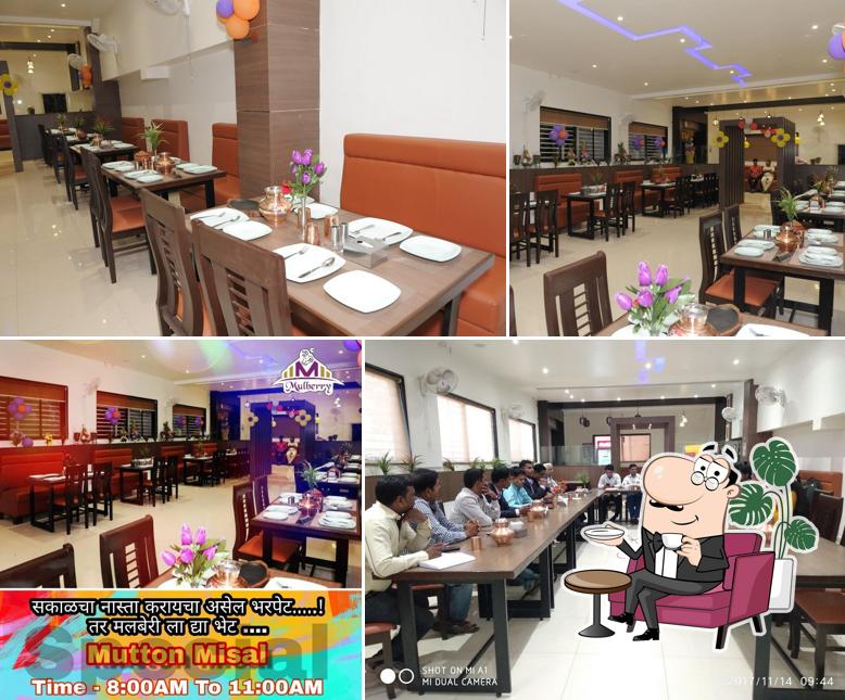 The interior of Mulberry Fine n Dine