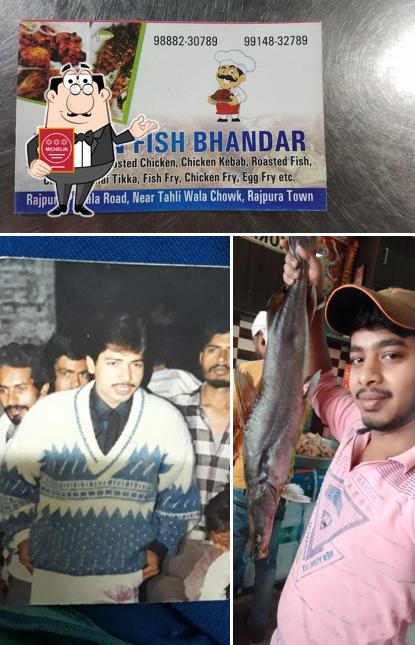 Look at the photo of Narain fish bhandar