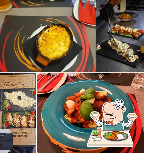 Platti al Spaghetteria Toni