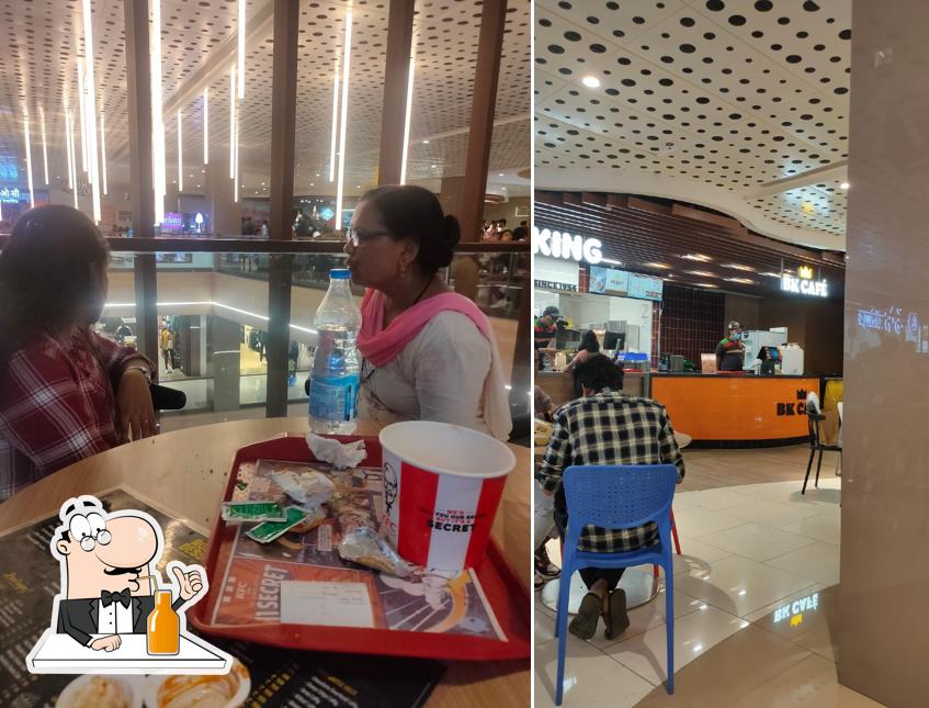 Enjoy a drink at Tapadia City centre food court