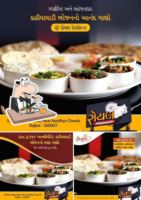 Food at Royal Restaurant
