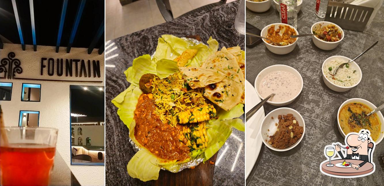 Food at The Fountain - Banquet Hall, Party Lawn & Pool Side Restaurant Ahmedabad