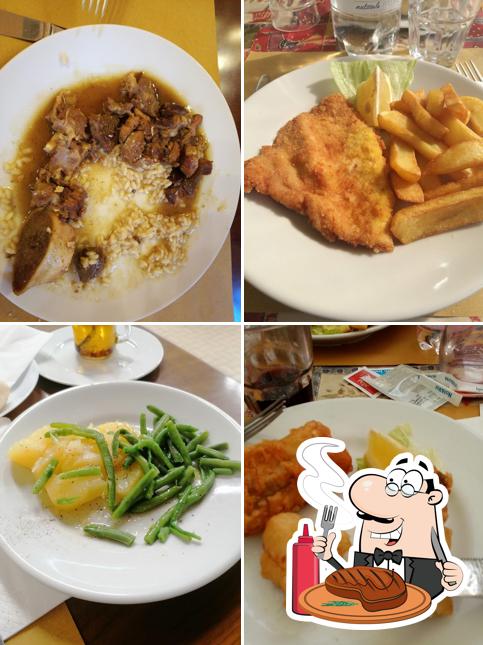 Prova i un pasto a base di carne a Trattoria La Piccola