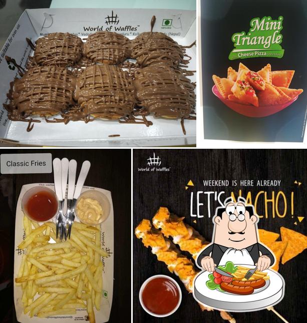 Meals at world of waffles