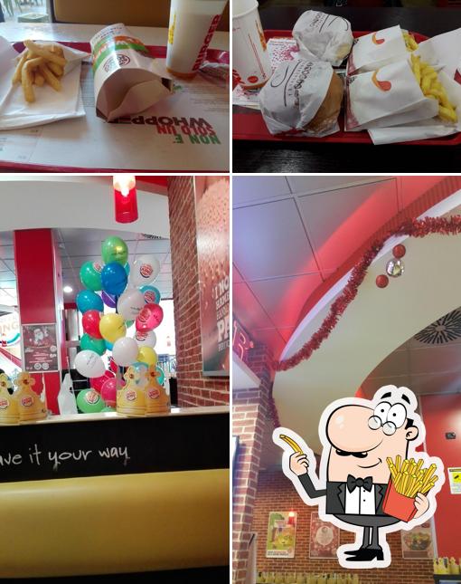 Prova a prendere un piatto di patatine a Burger King