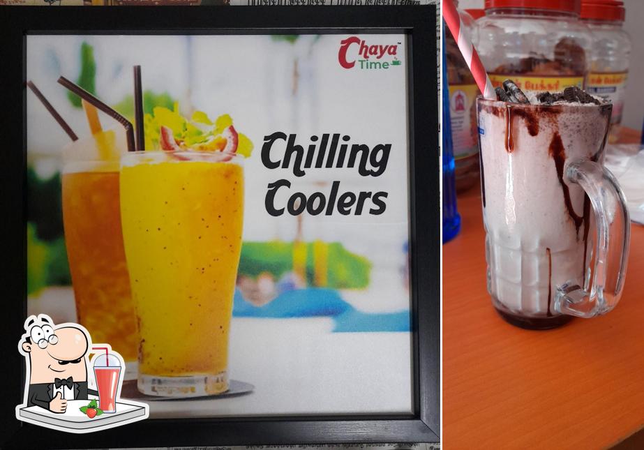 Chaya Time provides a range of drinks