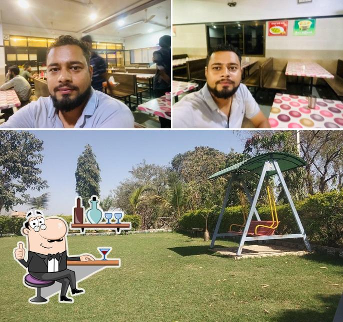 The interior of Hotel Ashirwad