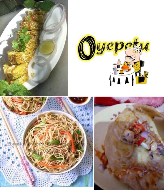 Food at Oyepetu Restaurant