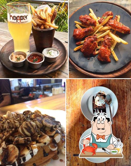 Get seafood at The Irish House, Nehru Place
