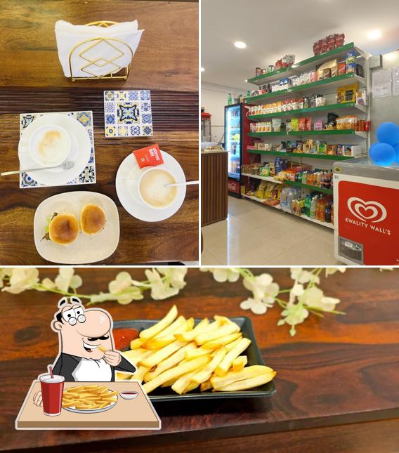 French fries at City Centre Cafe