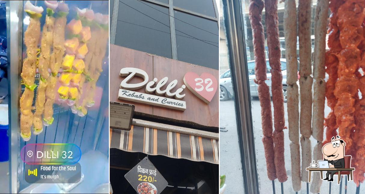 The interior of Dilli 32 kebabs n curries shahdara