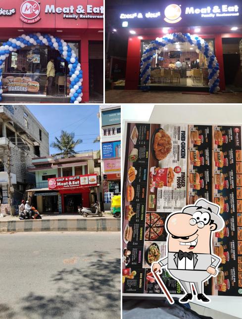 The exterior of ME(meat and eat)