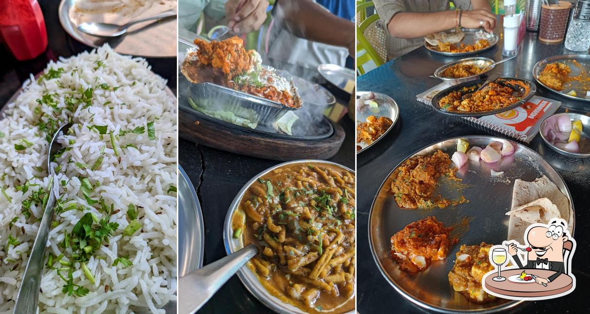 Meals at Maahi Dhaba