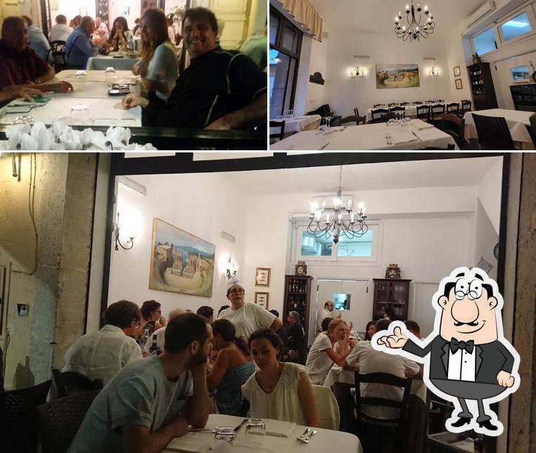 Gli interni di ristorante malvasia