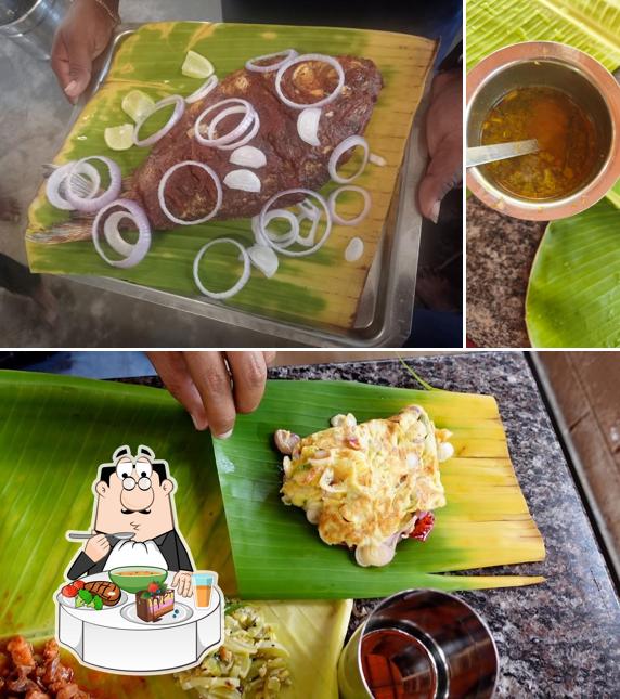 Hot and sour soup at Thoppu Virunthu
