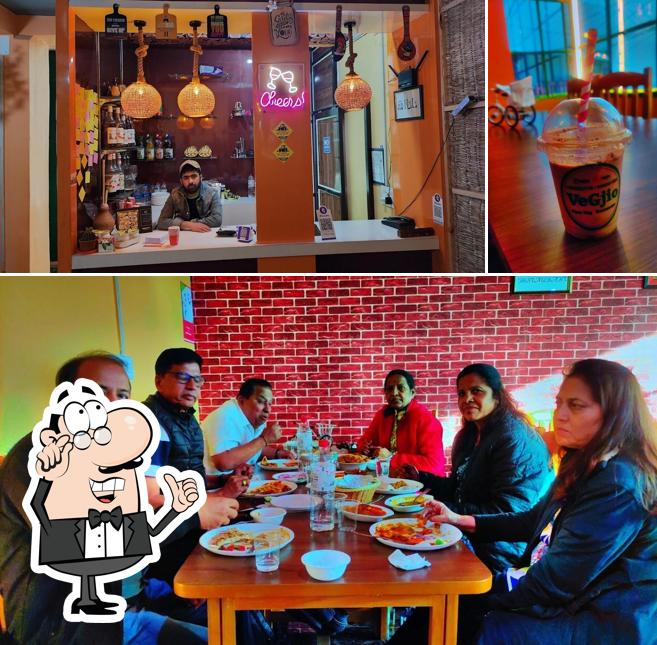 The interior of VEGJIO PURE VEG RESTAURANT