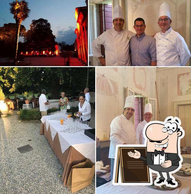 Puoi goderti l'aria fresca dal dehors di Ristorante Villa Guidini Zero Branco
