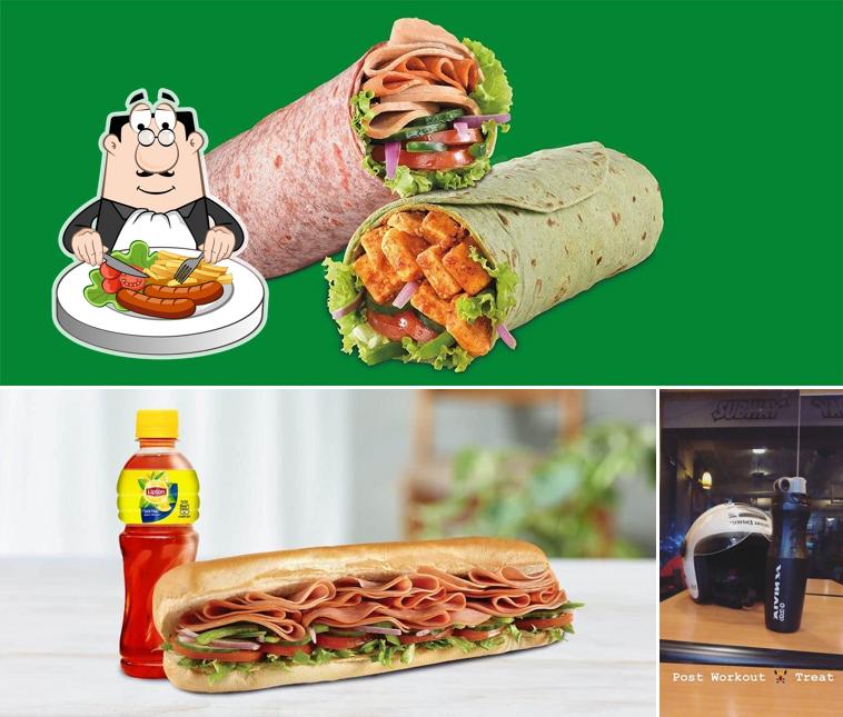Among various things one can find food and beer at Subway Ludhiana