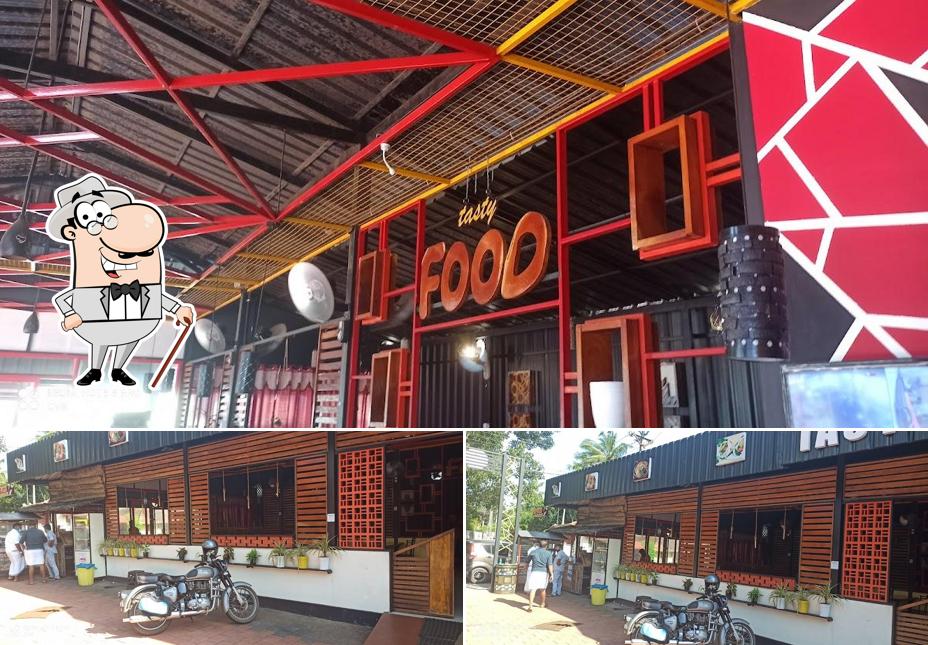 The exterior of Tasty Food