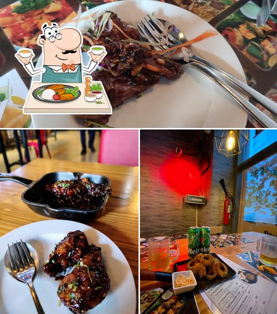 Food at The Beer Cafe