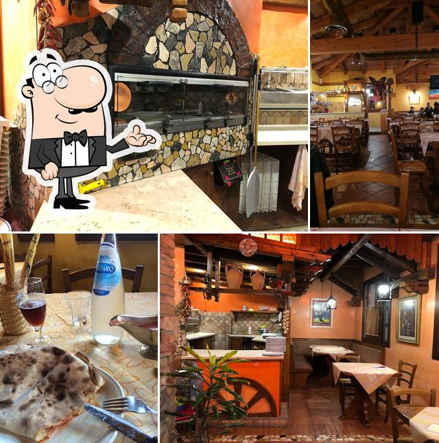 Gli interni di Al Ponte