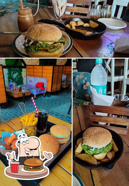 Try out a burger at Ginni Buns