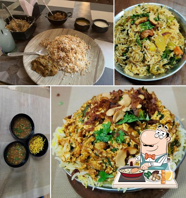 Fried rice at Chalukyas Restaurant