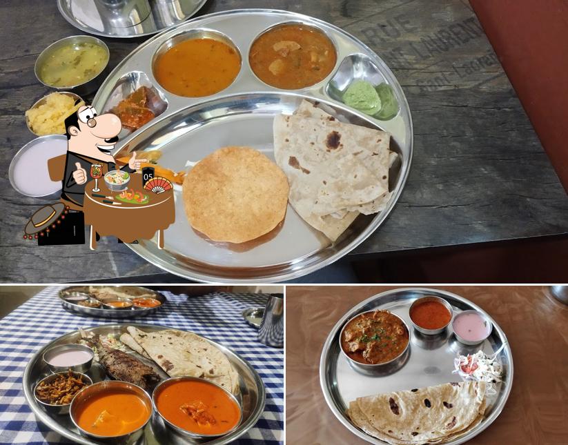 Food at Hotel Lakshmi