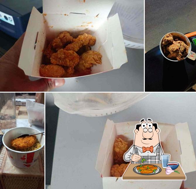 Chicken wings at KFC