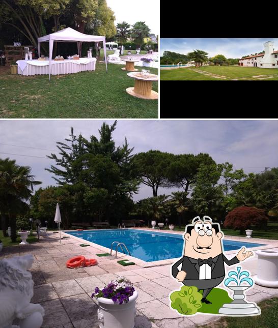 Gli esterni di Parco Villa Loredana