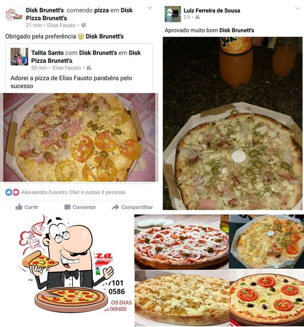 Disk Pizza Brunett's Elias Fausto SP