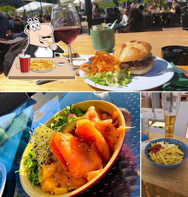 Patatine fritte al Beach Club