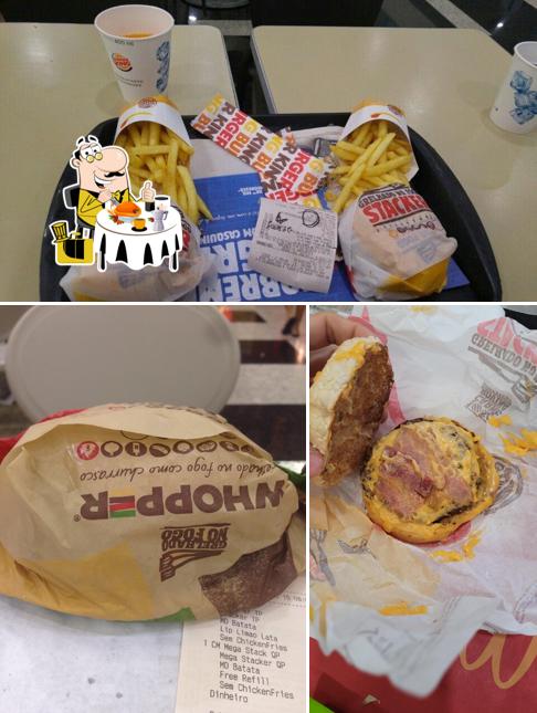 Platos en Burger King