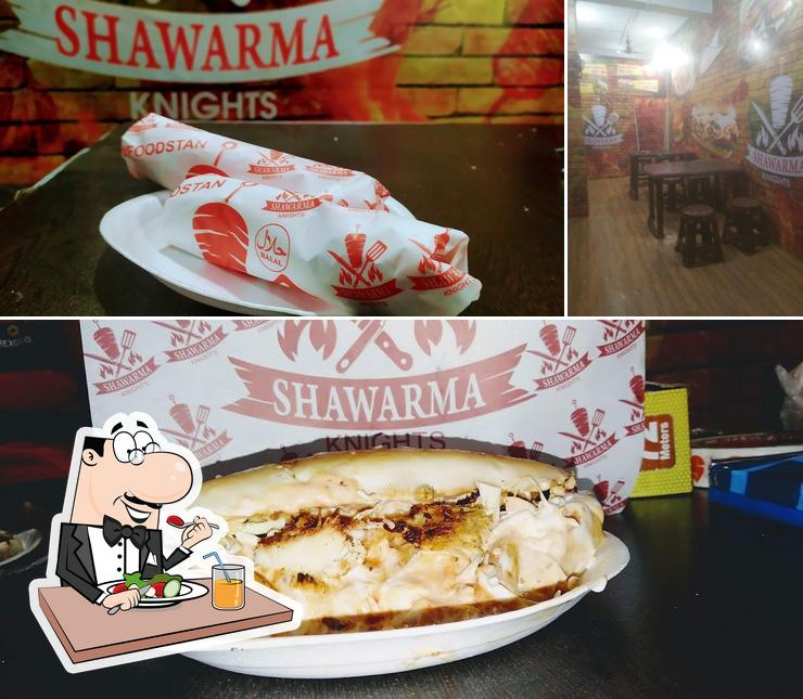 The photo of food and interior at Foodistan Shawarma Knights