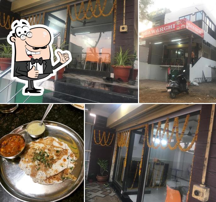 Here's a picture of HOTEL BAWARCHI, MOUDA