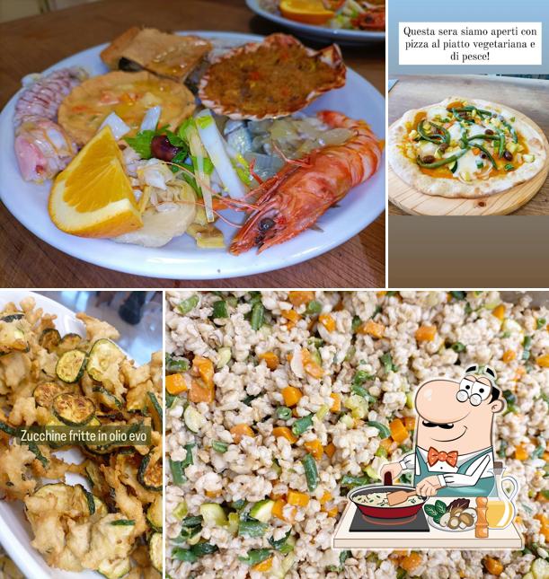 Riso fritto al RISTORANTE MACROBIOTICO "UNA SIEPE DI ROSA"