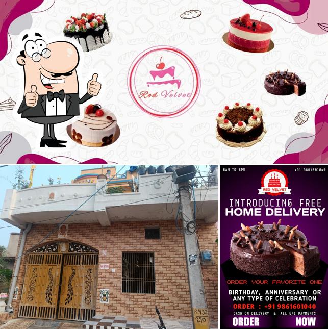 Look at the image of Red velvet Bakery