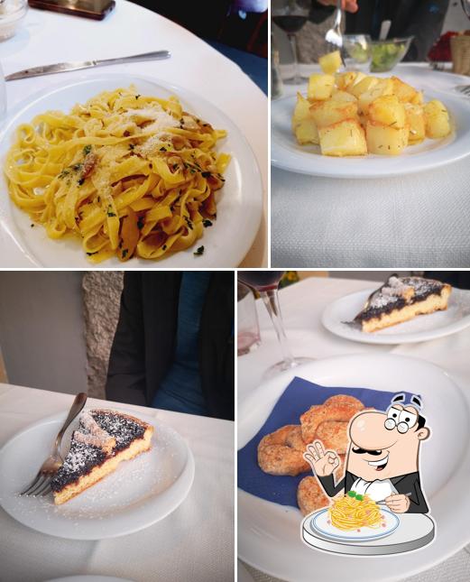 Spaghetti alla carbonara al Ristorante "Il Girasole"