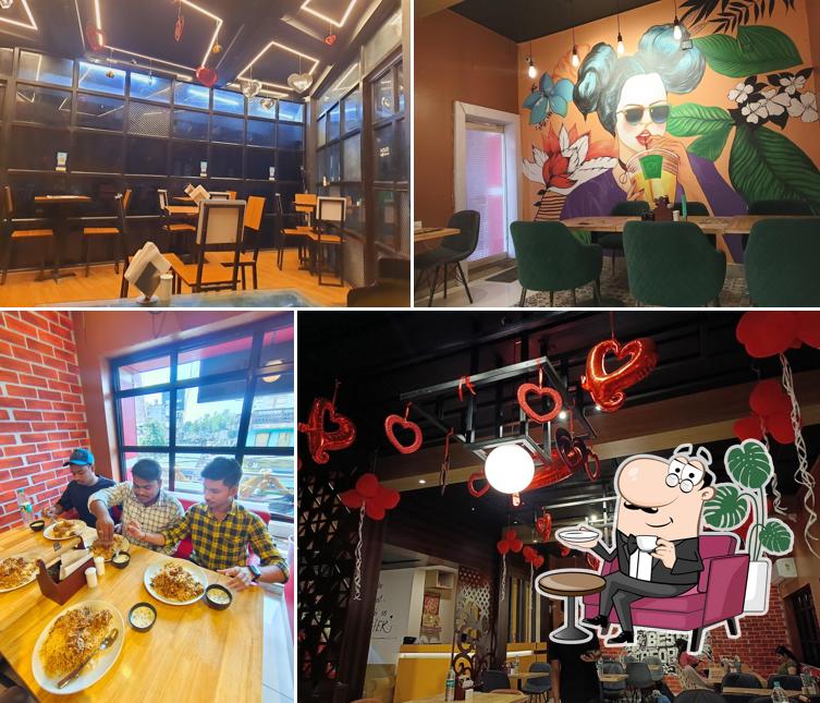 The interior of Squad Restro And Cafe