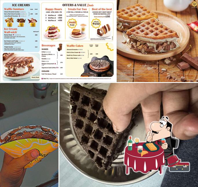 Waffles at The Belgian Waffle Co