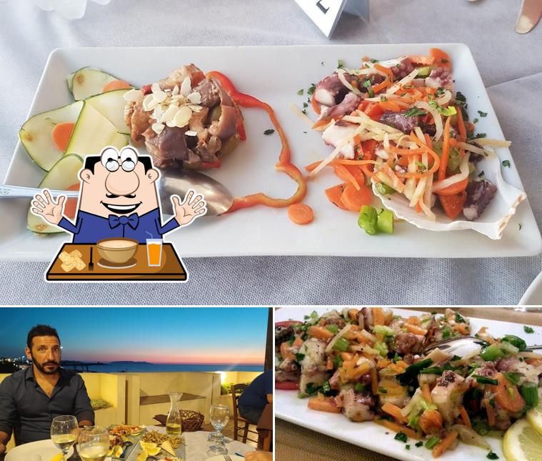 Cibo al Trattoria Vistamare