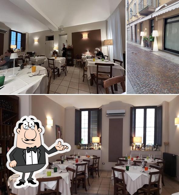 Dai un'occhiata agli interni di Osteria della Luna in Brodo