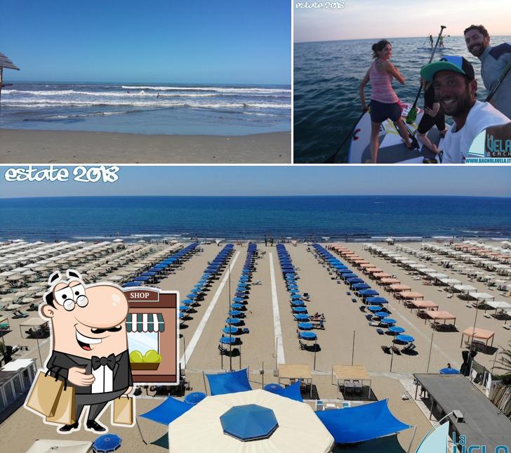 Guarda gli esterni di La Vela Beach Club - Stabilimento Balneare Bagno La Vela