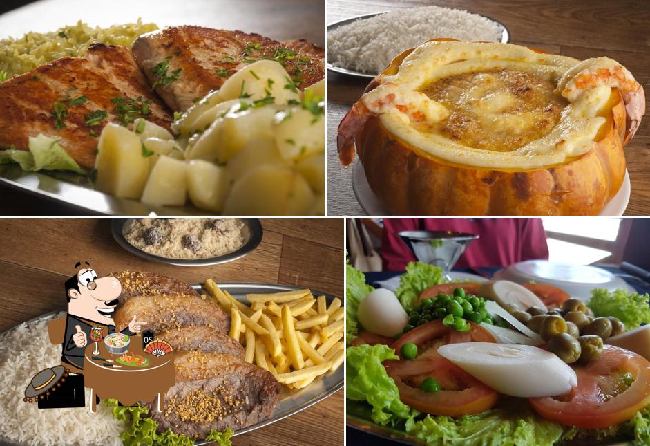 Platos en Restaurante Hangar