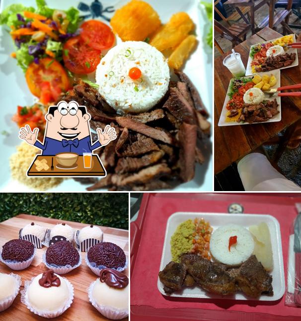 Platos en Forno e Brasa Steakhouse Natal