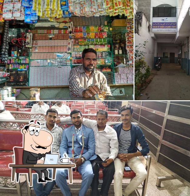 Check out how Cafe Noor looks inside