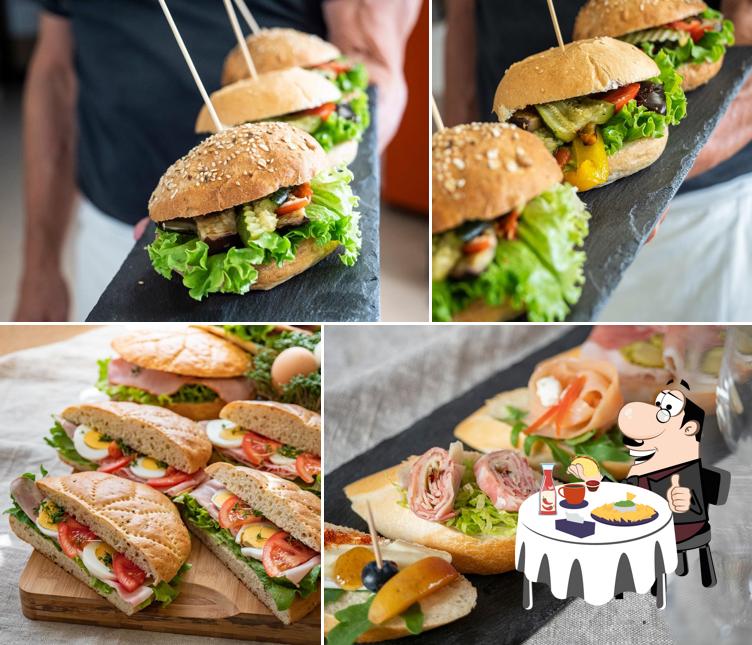 Prenditi un hamburger a Franziskaner Bäckerei