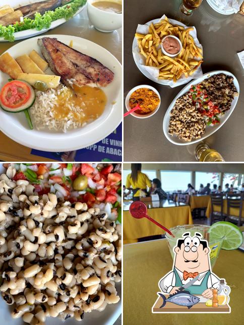 Salmão grelhado em Mirante Bar & Restaurante