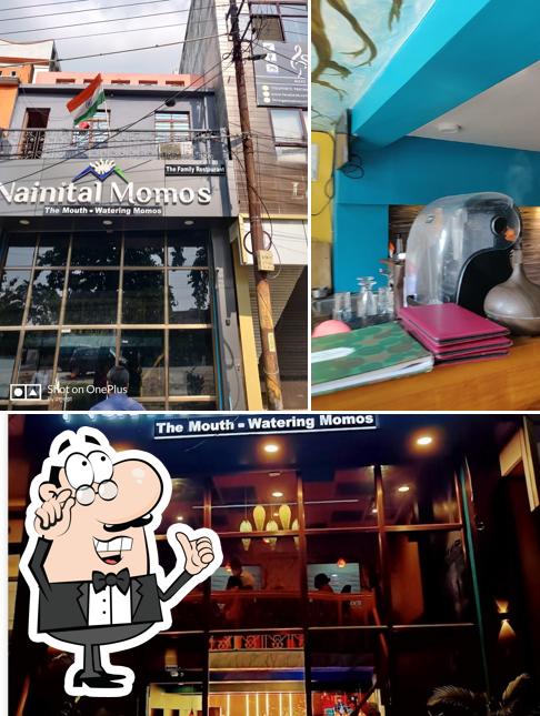 This is the photo showing interior and exterior at Nainital Momos