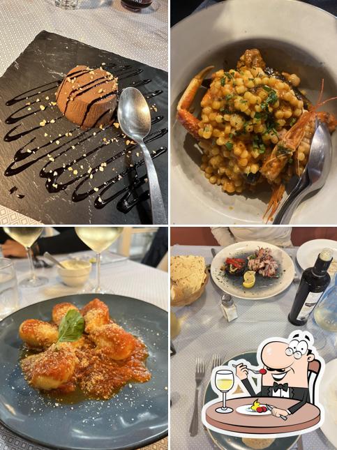 Cibo al Trattoria Opera Viva